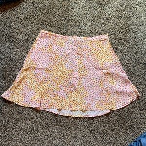Cute floral skater skirt